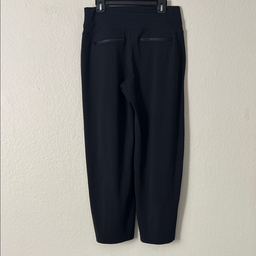 Like New! Athleta Venice High Rise Wide Leg Pant No-dig waistband Black Size L - Picture 6 of 16